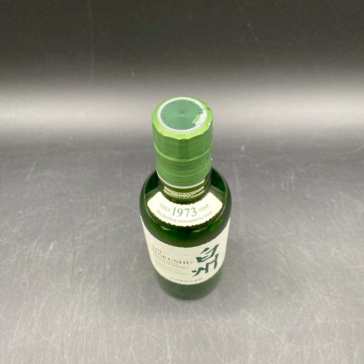 白州　43度　180ml（お酒）の商品画像 - 査定依頼日：2026年6月9日 - 最高査定価格：1,000円