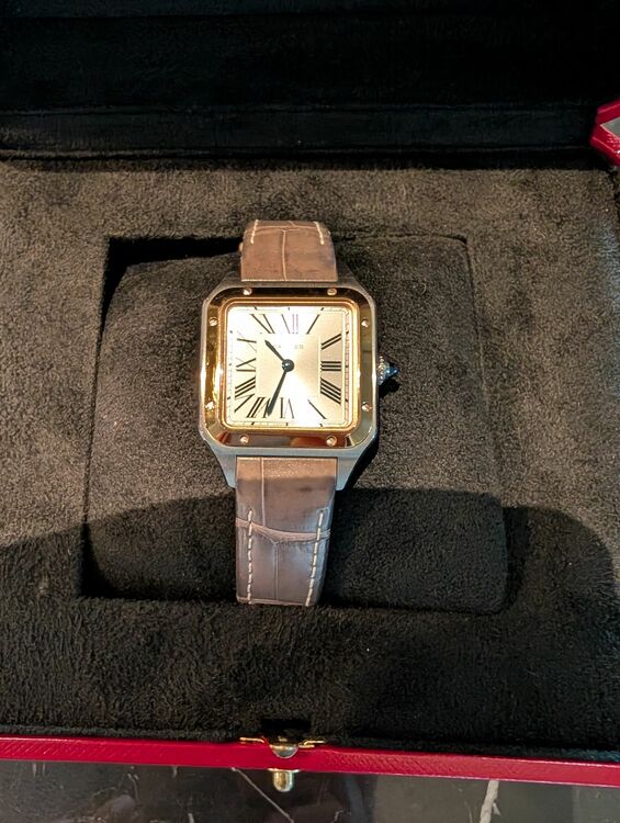 カルティエ サントス W2SA0012（高級時計）の商品画像 - 査定依頼日：2025年8月5日 - 最高査定価格：550,000円