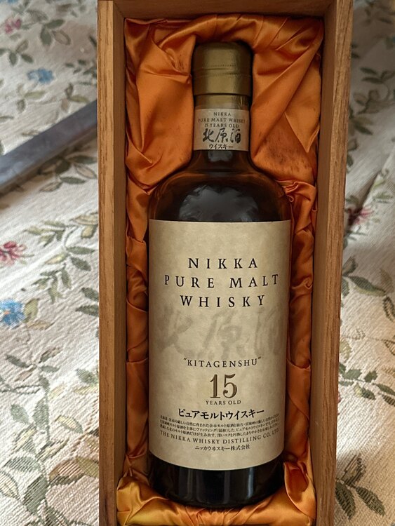 ニッカピュアモルト北原酒15年（お酒）の商品画像 - 査定依頼日：2025年3月27日 - 最高査定価格：35,000円
