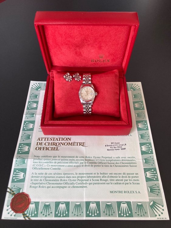 ロレックス デイトジャスト （高級時計）の商品画像 - 査定依頼日：2026年1月22日 - 最高査定価格：100,000円