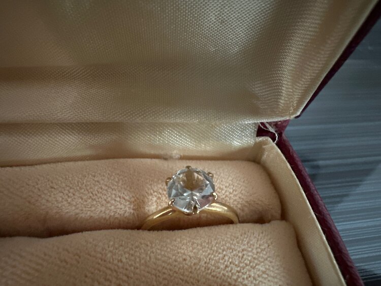 k18リング　ダイヤモンド（宝石）の商品画像 - 査定依頼日：2025年3月18日 - 最高査定価格：100,000円