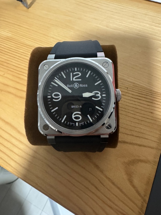 BR03A（高級時計）の商品画像 - 査定依頼日：2026年2月12日 - 最高査定価格：250,000円