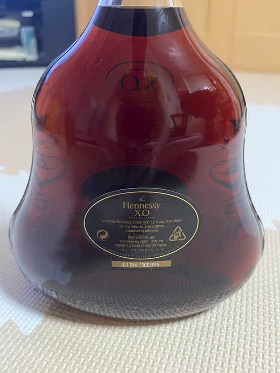 XO（お酒）の商品画像 - 査定依頼日：2025年9月7日 - 最高査定価格：15,000円