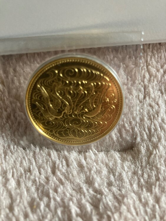 天皇陛下在位60年記念金貨（金・貴金属）の商品画像 - 査定依頼日：2025年3月30日 - 最高査定価格：295,000円