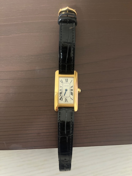 カルティエ タンク タンクアメリカンSMピンクごーると（高級時計）の商品画像 - 査定依頼日：2026年4月2日 - 最高査定価格：1,780,000円