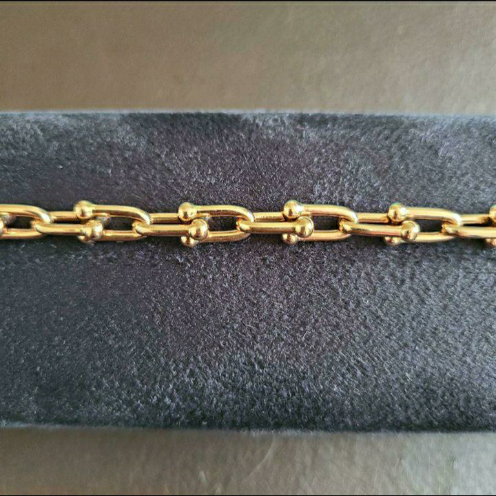 ティファニー ハードウェア ブレスレット ローズゴールド（金・貴金属）の商品画像 - 査定依頼日：2022年5月19日 - 最高査定価格：230,000円