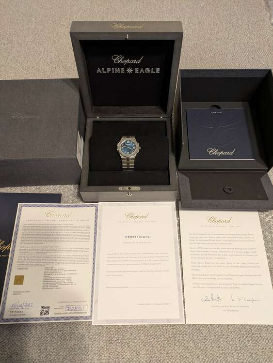ショパール その他 アルパインイーグル　らーじ（高級時計）の商品画像 - 査定依頼日：2025年4月26日 - 最高査定価格：1,150,000円