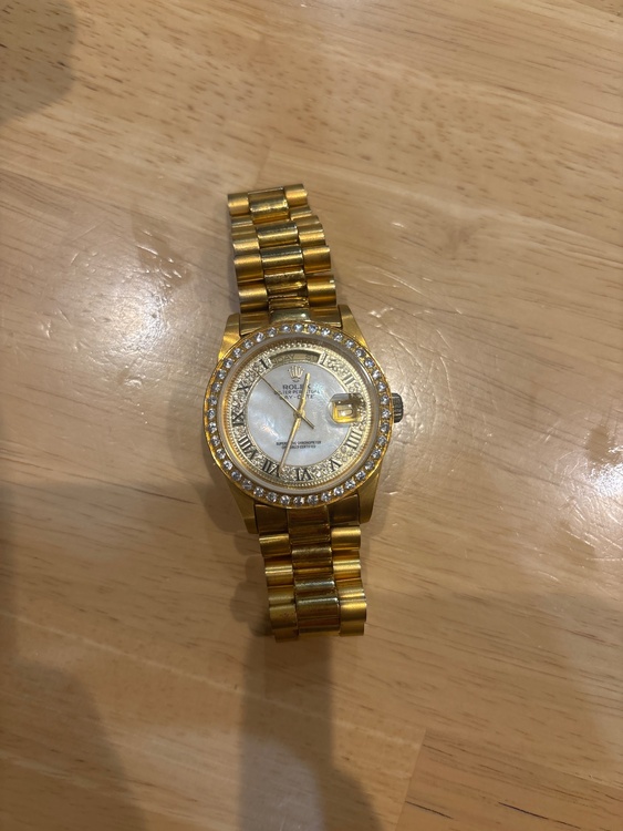 ロレックス デイデイト 1834（高級時計）の商品画像 - 査定依頼日：2026年1月17日 - 最高査定価格：1,200,000円