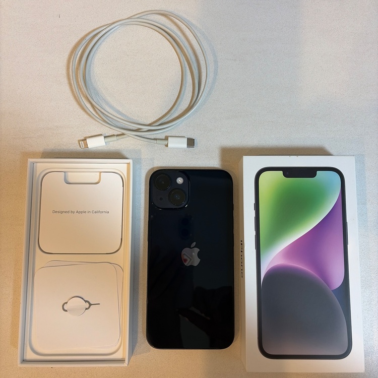 iPhone iPhone 14 256GB SIMフリー（スマホ）の商品画像 - 査定依頼日：2026年5月29日 - 最高査定価格：55,000円