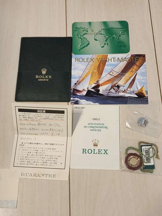 ロレックス　ヨットマスター（高級時計）の商品画像 - 査定依頼日：2025年1月17日 - 最高査定価格：820,000円