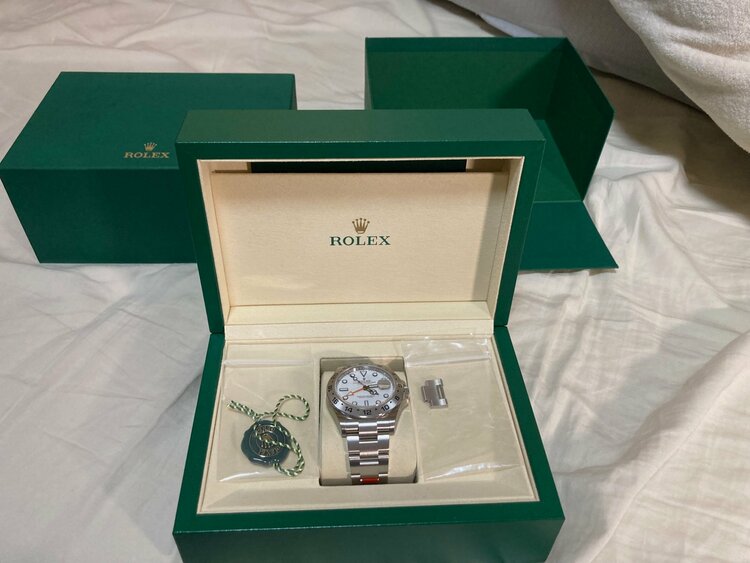 ロレックス エクスプローラー 226570（高級時計）の商品画像 - 査定依頼日：2026年1月4日 - 最高査定価格：1,850,000円