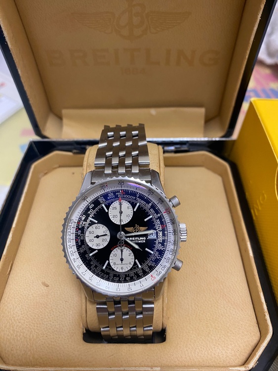 ブライトリング ナビタイマー オールドなびたいま（高級時計）の商品画像 - 査定依頼日：2025年11月29日 - 最高査定価格：600,000円