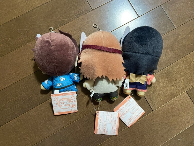 鬼滅の刃　ともぬい　肆ノ型（しのかた）　全3種セット（その他のおもちゃ）の商品画像 - 査定依頼日：2024年6月20日
