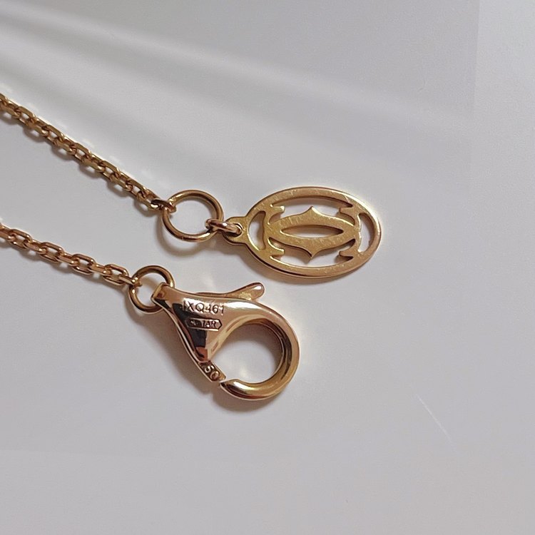 カルティエ ダムール ネックレス、XS  ピンクゴールド、ダイヤモンド（宝石）の商品画像 - 査定依頼日：2023年7月6日 - 最高査定価格：190,000円