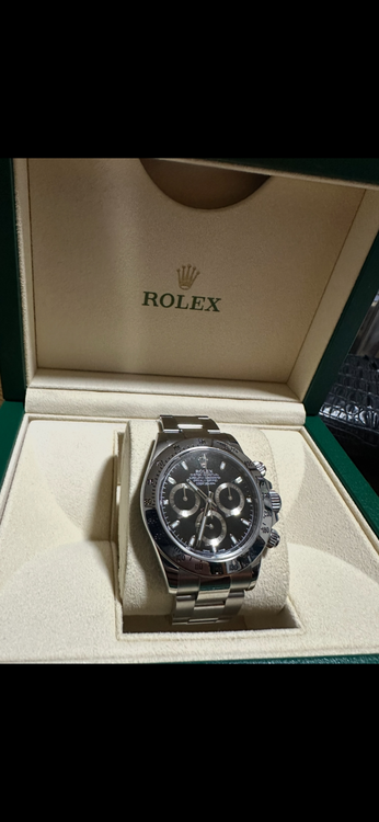 コスモグラフデイトナ（高級時計）の商品画像 - 査定依頼日：2025年9月14日 - 最高査定価格：3,160,000円