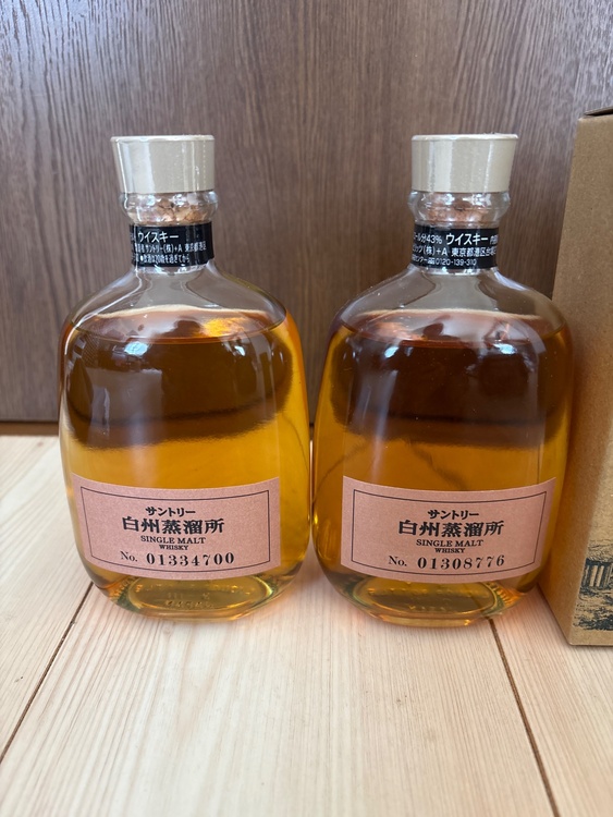 サントリーシングルモルトウィスキ白州蒸溜所限定（お酒）の商品画像 - 査定依頼日：2026年4月18日 - 最高査定価格：8,000円