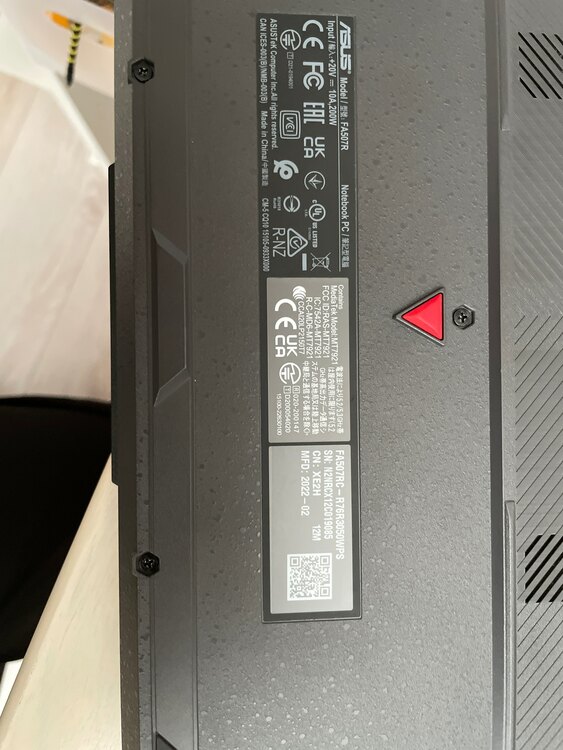 TFU A15 FA507R（PC・タブレット）の商品画像 - 査定依頼日：2025年4月18日 - 最高査定価格：5,000円