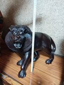 ライオンのインテリア（美術品・骨董品）の商品画像 - 査定依頼日：2026年7月18日 - 最高査定価格：100,000円