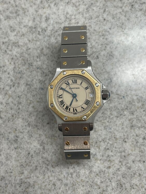 カルティエ サントス CARTIER サントス オクタゴン 187903（高級時計）の商品画像 - 査定依頼日：2024年12月17日 - 最高査定価格：200,000円