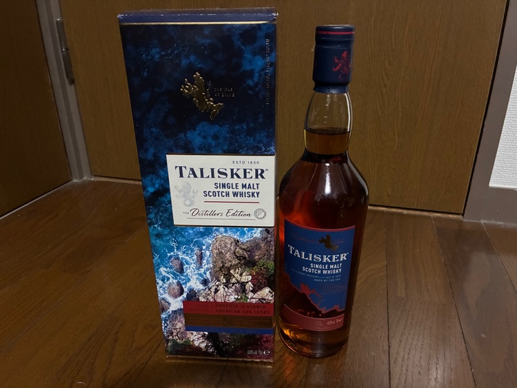 タリスカー　ディステェラーズエディション（お酒）の商品画像 - 査定依頼日：2026年4月12日 - 最高査定価格：3,500円