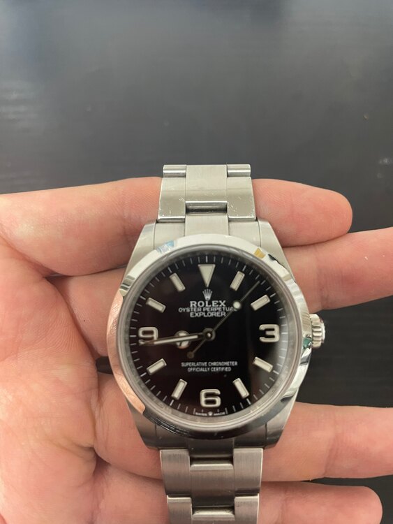 ロレックス エクスプローラー 12427（高級時計）の商品画像 - 査定依頼日：2025年4月23日 - 最高査定価格：1,095,000円