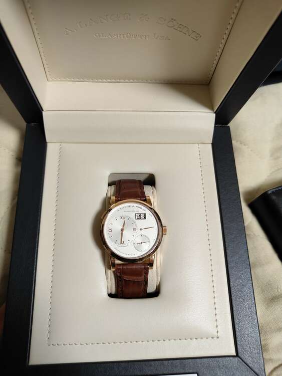 ランゲ＆ゾーネ ランゲ1 191.032（高級時計）の商品画像 - 査定依頼日：2025年6月1日 - 最高査定価格：3,550,000円