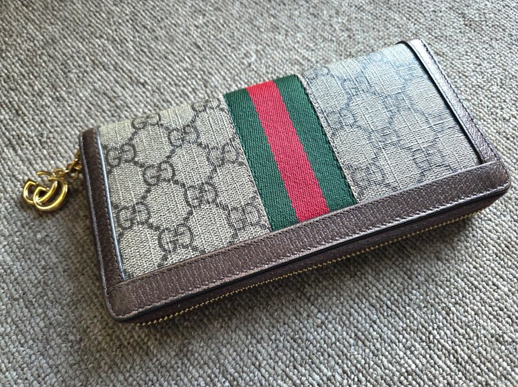 GUCCI　GG ラウンドファスナー長財布（ブランドバッグ）の商品画像 - 査定依頼日：2026年8月18日 - 最高査定価格：100,000円