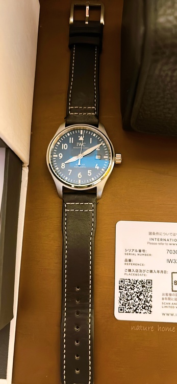 IWC パイロットウォッチ IW32820（高級時計）の商品画像 - 査定依頼日：2026年3月12日 - 最高査定価格：640,000円