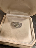 真ん中イエローダイヤリング（金・貴金属）の商品画像 - 査定依頼日：2025年9月4日 - 最高査定価格：300,000円