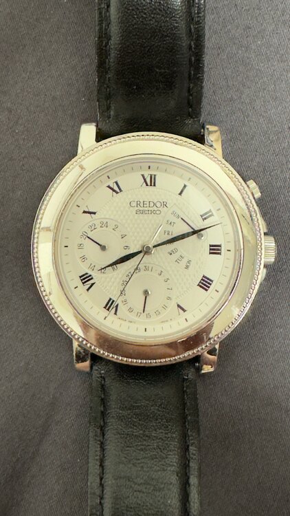 セイコー その他 クレドール　レトログラード（高級時計）の商品画像 - 査定依頼日：2025年2月16日 - 最高査定価格：500,000円