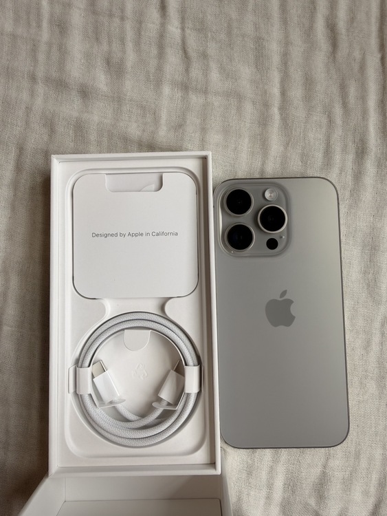 iPhone 15 Pro 128GB ナチュラルチタニウム SIMフリー（スマホ）の商品画像 - 査定依頼日：2026年5月6日 - 最高査定価格：85,000円