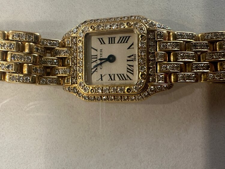 カルティエ　ミニパンテール　アフターダイヤ（高級時計）の商品画像 - 査定依頼日：2025年5月19日 - 最高査定価格：700,000円