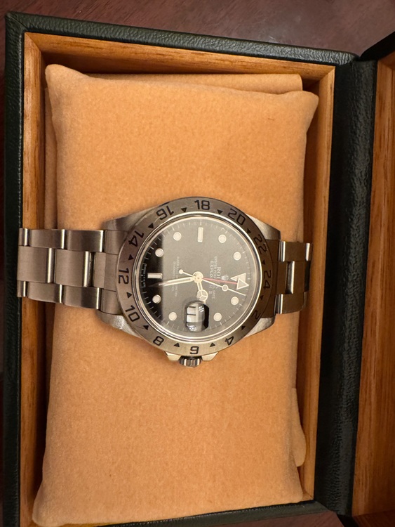 ロレックス エクスプローラー 16570（高級時計）の商品画像 - 査定依頼日：2025年6月12日 - 最高査定価格：1,020,000円