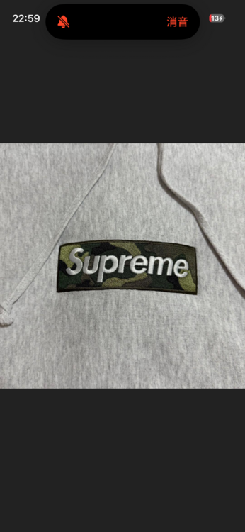 Supreme Box Logo Hooded Sweatshirt 23fw（古着・ファッション）の商品画像 - 査定依頼日：2026年9月30日 - 最高査定価格：12,000円