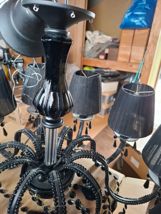 シャンデリア（美術品・骨董品）の商品画像 - 査定依頼日：2026年2月27日 - 最高査定価格：3,000円