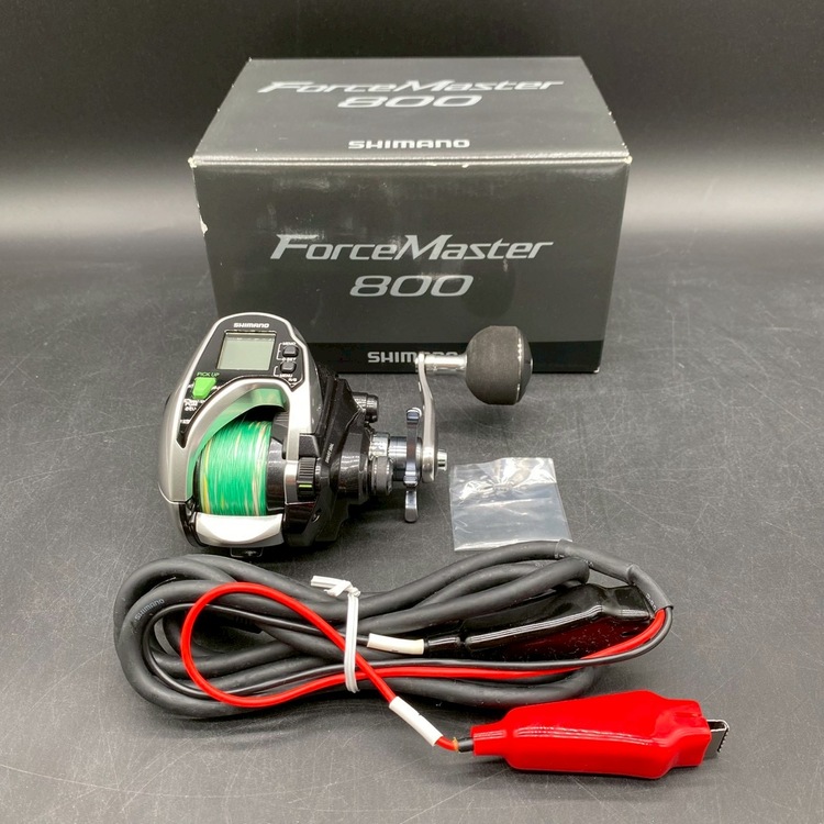 SHIMANO 電動リール　ForceMaster800（釣具）の商品画像 - 査定依頼日：2026年6月10日 - 最高査定価格：28,100円