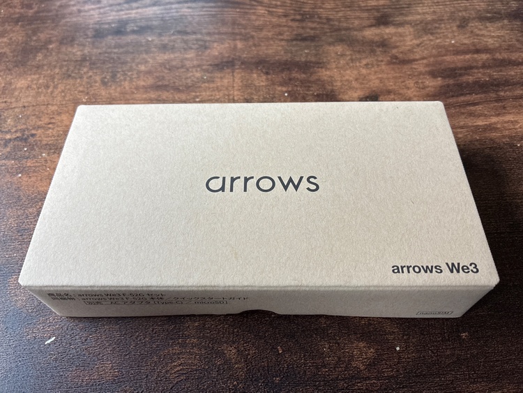 arrows arrows We docomo（スマホ）の商品画像 - 査定依頼日：2026年7月19日 - 最高査定価格：13,500円