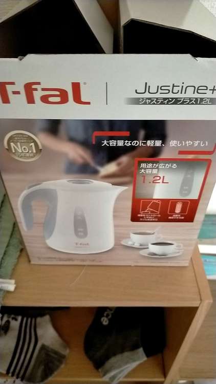 ティファール 電気ケトル ジャスティン 1.2L BF510022（家電）の商品画像 - 査定依頼日：2023年1月17日 - 最高査定価格：2,000円