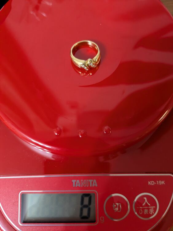 指輪（金・貴金属）の商品画像 - 査定依頼日：2025年8月25日 - 最高査定価格：100,000円