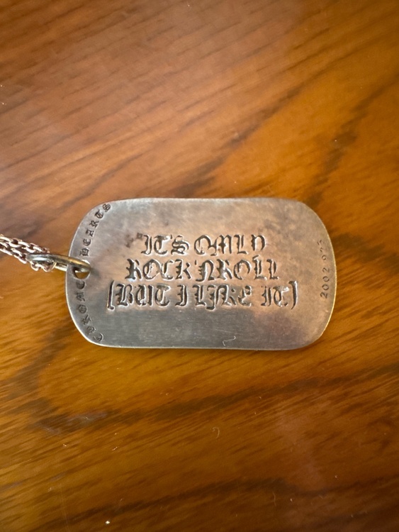 ドッグタグローリングストーンズ（古着・ファッション）の商品画像 - 査定依頼日：2026年1月17日 - 最高査定価格：70,000円