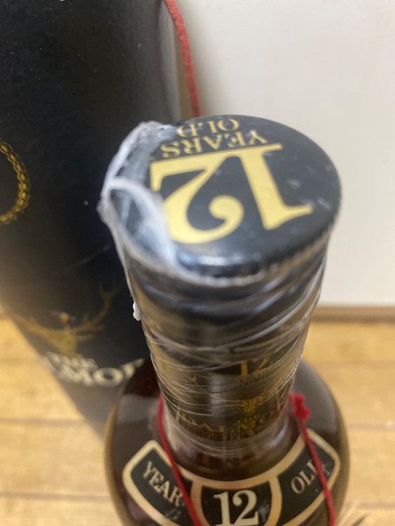 ②ダルモア12年750ml43%（お酒）の商品画像 - 査定依頼日：2025年9月25日 - 最高査定価格：12,000円