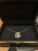 グラフ　スレッドダイヤモンドペンダント（宝石）の商品画像 - 査定依頼日：2025年5月30日 - 最高査定価格：850,000円