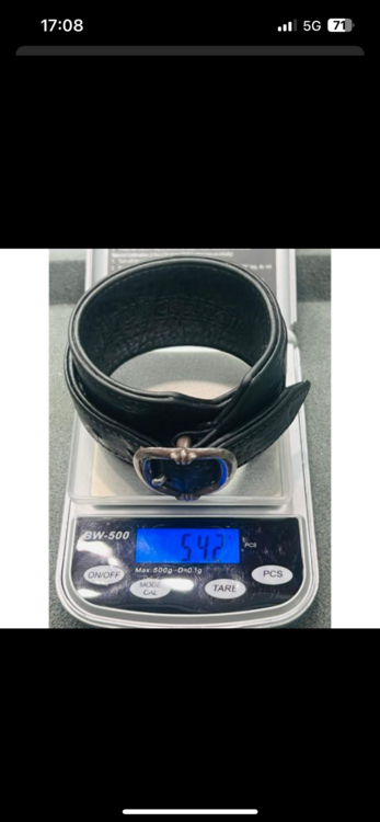 R&amp;R(ロックンロール）ブレスレット ブラック ヘビーレザー（古着・ファッション）の商品画像 - 査定依頼日：2025年12月9日 - 最高査定価格：56,000円