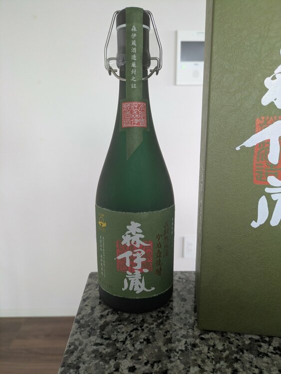 焼酎 森伊蔵（お酒）の商品画像 - 査定依頼日：2026年6月15日 - 最高査定価格：9,500円