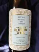robert weil 1999 750ml（お酒）の商品画像 - 査定依頼日：2025年1月28日 - 最高査定価格：1,000円