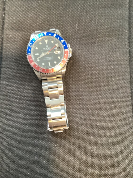 ロレックス GMTマスター GMT-MASTERⅡ 16710(7778（高級時計）の商品画像 - 査定依頼日：2025年1月25日 - 最高査定価格：1,700,000円