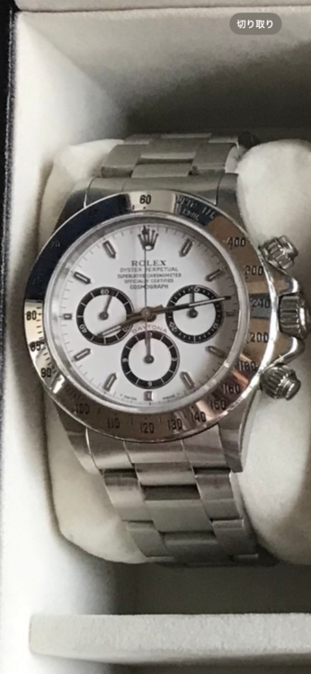 ロレックス デイトナ 1652（高級時計）の商品画像 - 査定依頼日：2025年1月9日 - 最高査定価格：4,600,000円