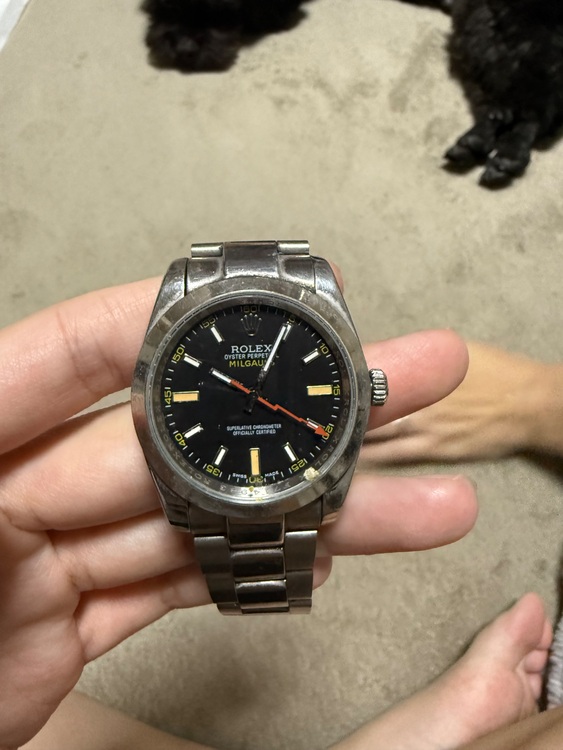 ロレックス ミルガウス （高級時計）の商品画像 - 査定依頼日：2025年9月12日 - 最高査定価格：1,250,000円
