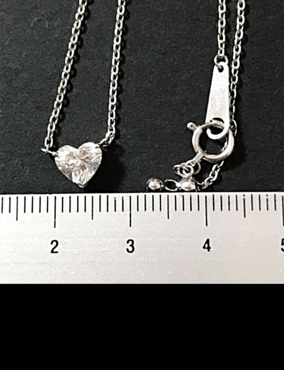 ハートシェイプダイヤモンドネックレス（金・貴金属）の商品画像 - 査定依頼日：2026年3月11日 - 最高査定価格：100,000円