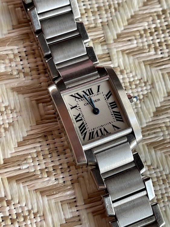 タンクフランセースSS（高級時計）の商品画像 - 査定依頼日：2025年11月5日 - 最高査定価格：360,000円